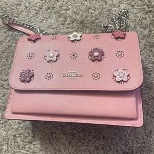 Coach Klare crossbody Daisy appliqué bag